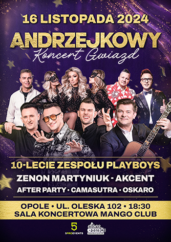 ANDRZEJKOWY KONCERT GWIAZD - Opole 2024